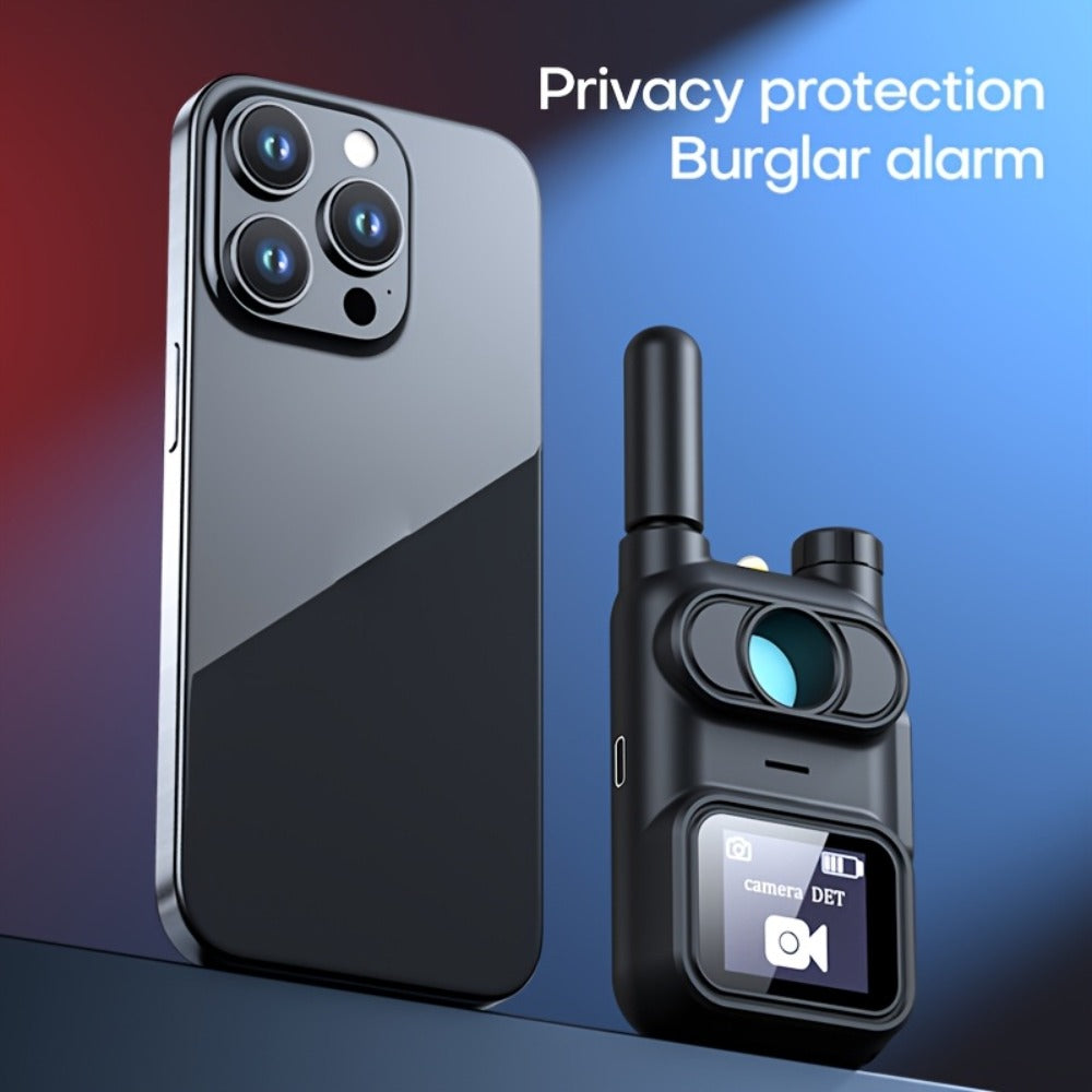 Hidden Camera Detector with OLED Screen, Multi-Function Bug Detector RF Signal Scanner, Anti-Spy Camera Finder for Hotel Room Home Office Car Airbnb, Portable Privacy Security Sweeper Device