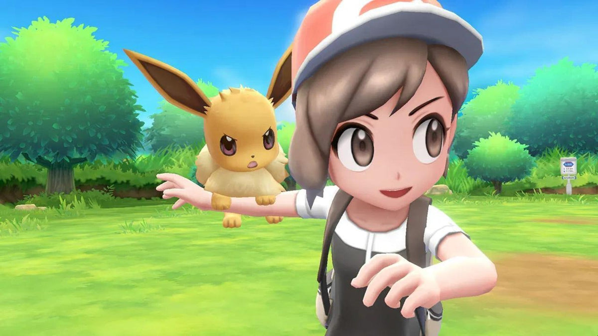 Pokemon Let's Go Pikachu Nintendo Switch Game – US/AS English Edition, Kanto Region Adventure with Motion Catching, 2-Player Co-op & Pokemon GO Connectivity, Great Gift for Kids & Pokemon Fans
