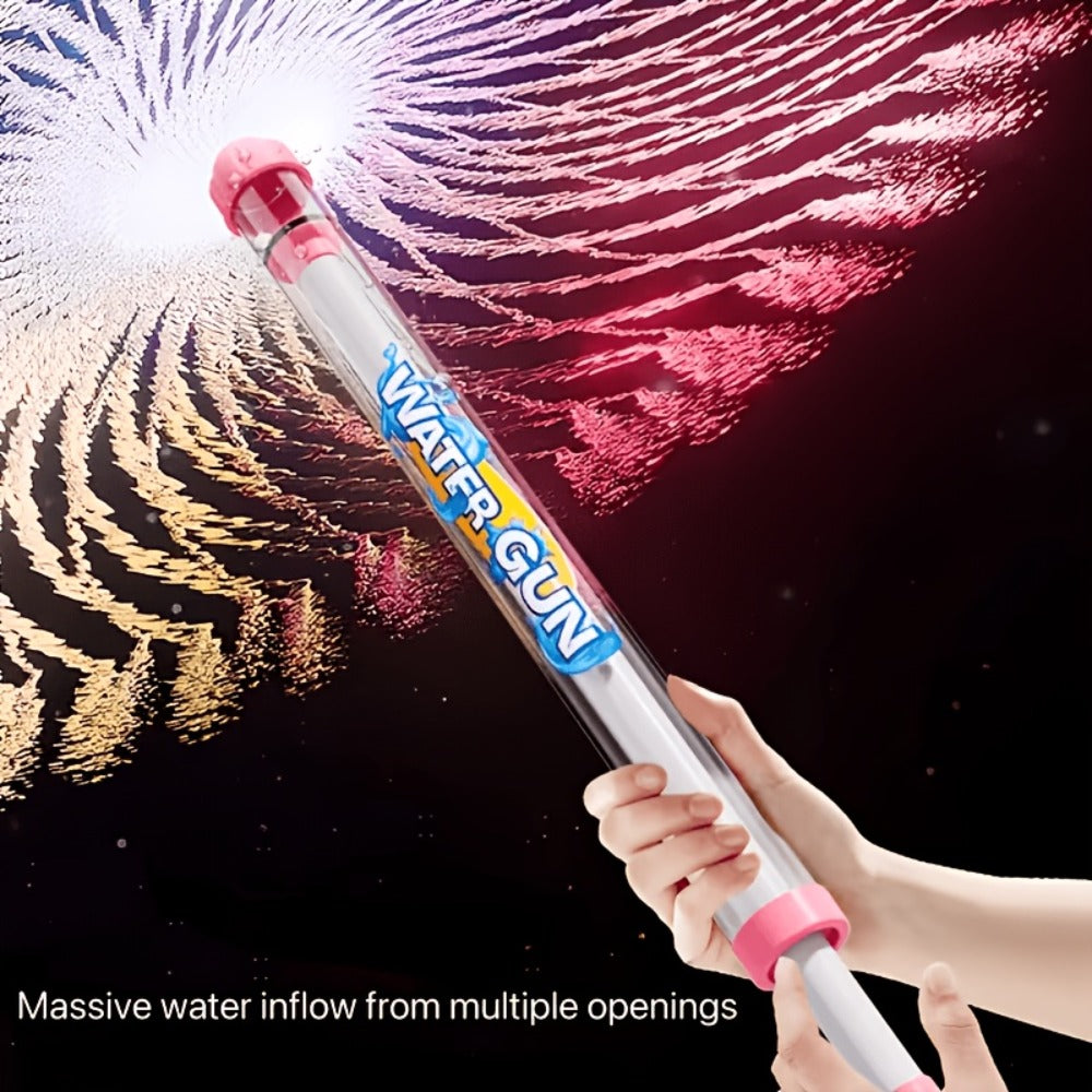 Firework-Shaped Water Gun Set, 3- or 6-Pack for Outdoor Water Play