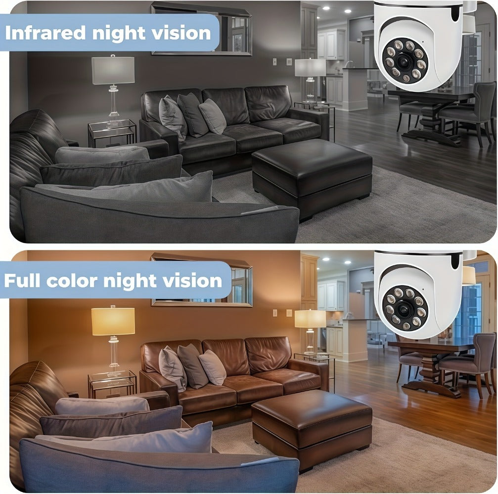 6-Pack Indoor Security Camera 1080P Full HD, 355° Pan Tilt, Night Vision, Two-Way Audio, Motion Detection, WiFi, USB Powered, App Control – Home Security System