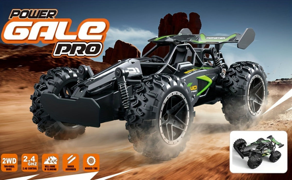RC SUV Car 1:18 Scale 2.4GHz Remote Control Off-Road Vehicle, 15 KM/H, USB Rechargeable