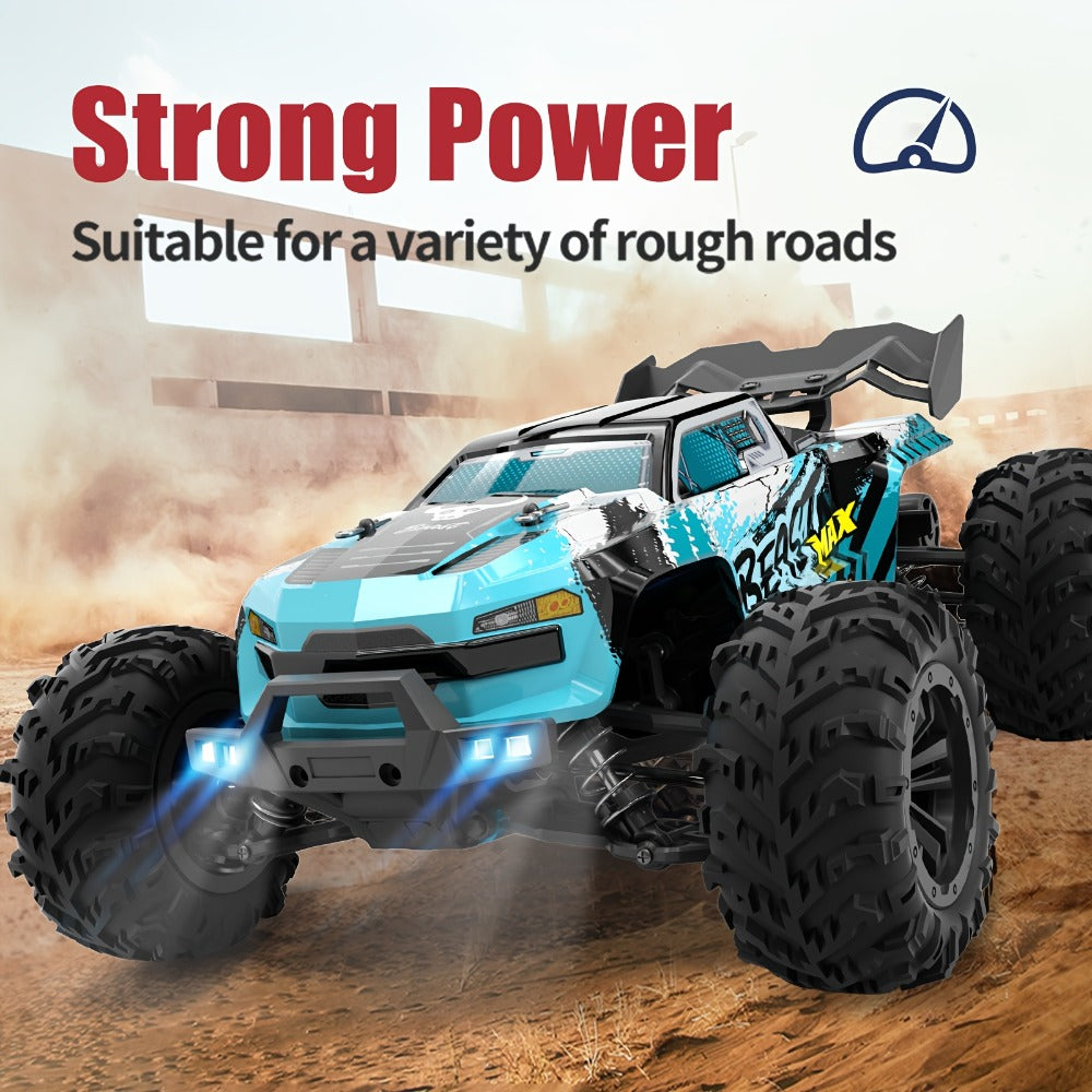 High Speed RC Car, 1:16 Scale 4WD Off-Road Car with RC390 Motor, 70KM/H Top Speed