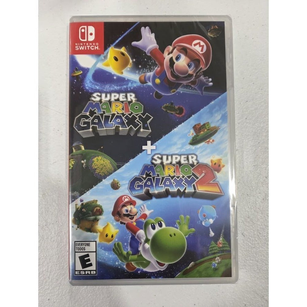 Super Mario Galaxy 1 & 2 Nintendo Switch 2025 – 2-Game Bundle for Nintendo Switch & Switch 2, US Edition, Multilingual, Classic Space Adventure Platformer, Great Gift for Kids & Fans
