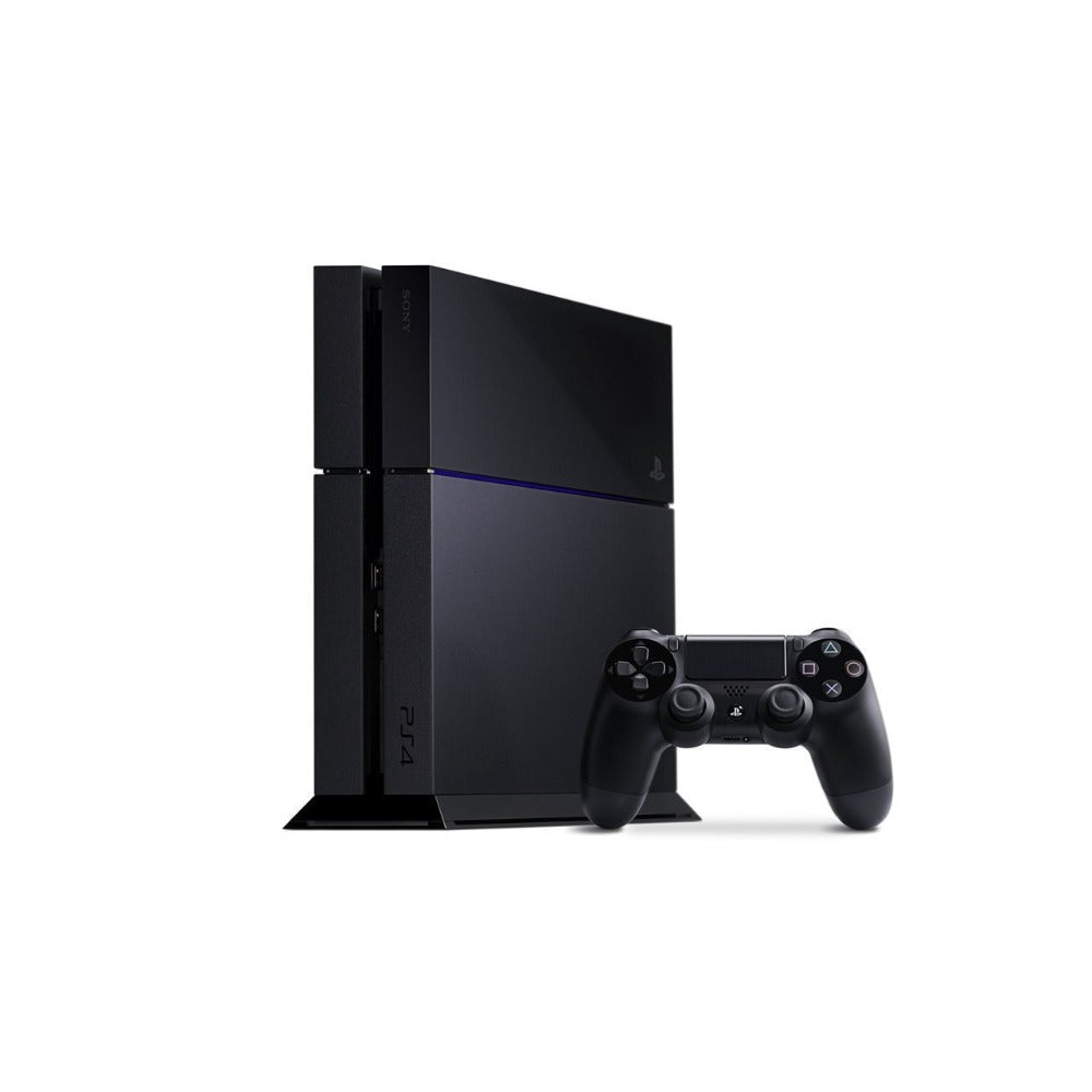 PS4 Console 500GB Renewed – Sony PlayStation 4 Refurbished Gaming System with 8-Core CPU, 1.84 TFLOPS GPU, Social Sharing & Huge Game Library, Great Gift for Gamers