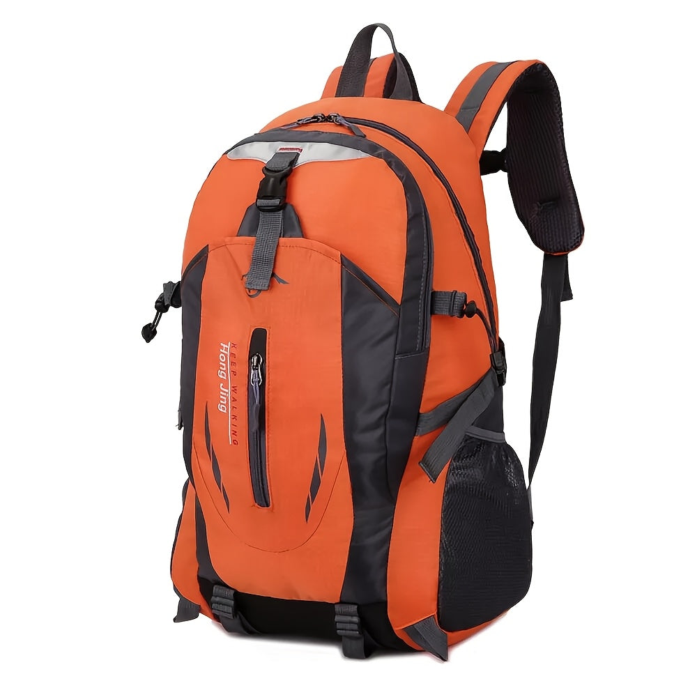 Hiking Daypack 25.5L Lightweight Oxford Backpack for Men Women with Laptop Compartment Torso Adjustment Outdoor Sport Cycling Travel Camping Backpack Red Blue Black Orange