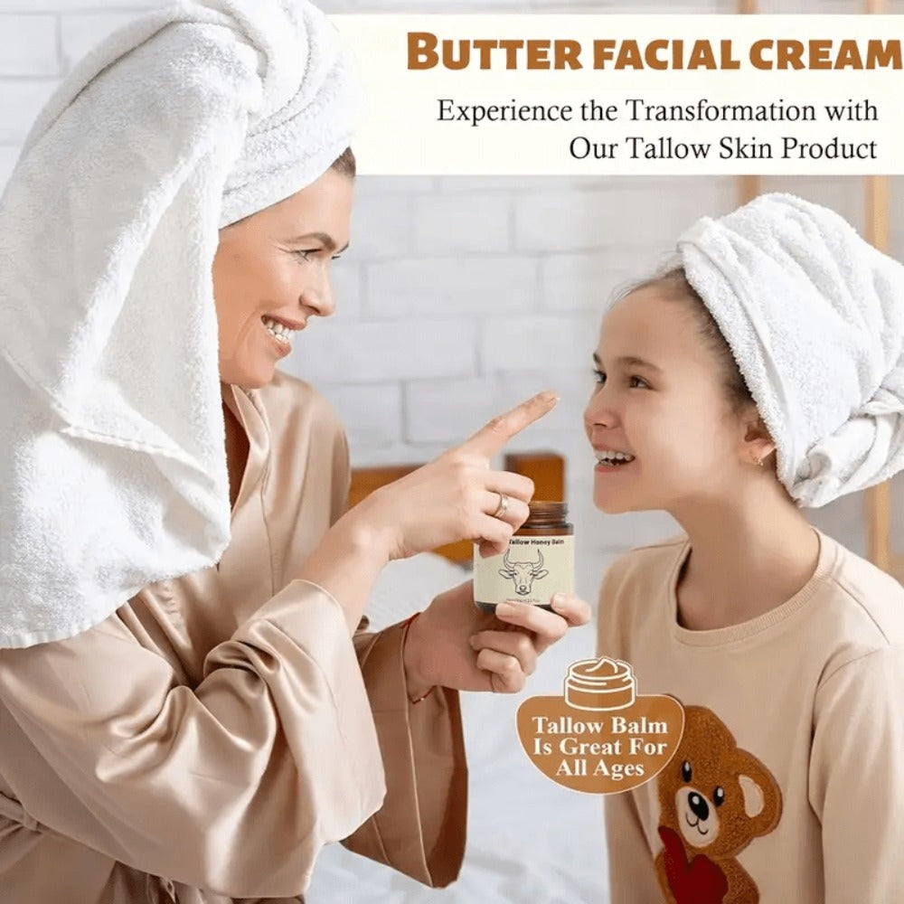 Shea Butter Cream Natural Moisturizer for Face & Body 60g - Deep Nourishing, Non-Greasy, Fast Absorbing | All Skin Types | Men & Women