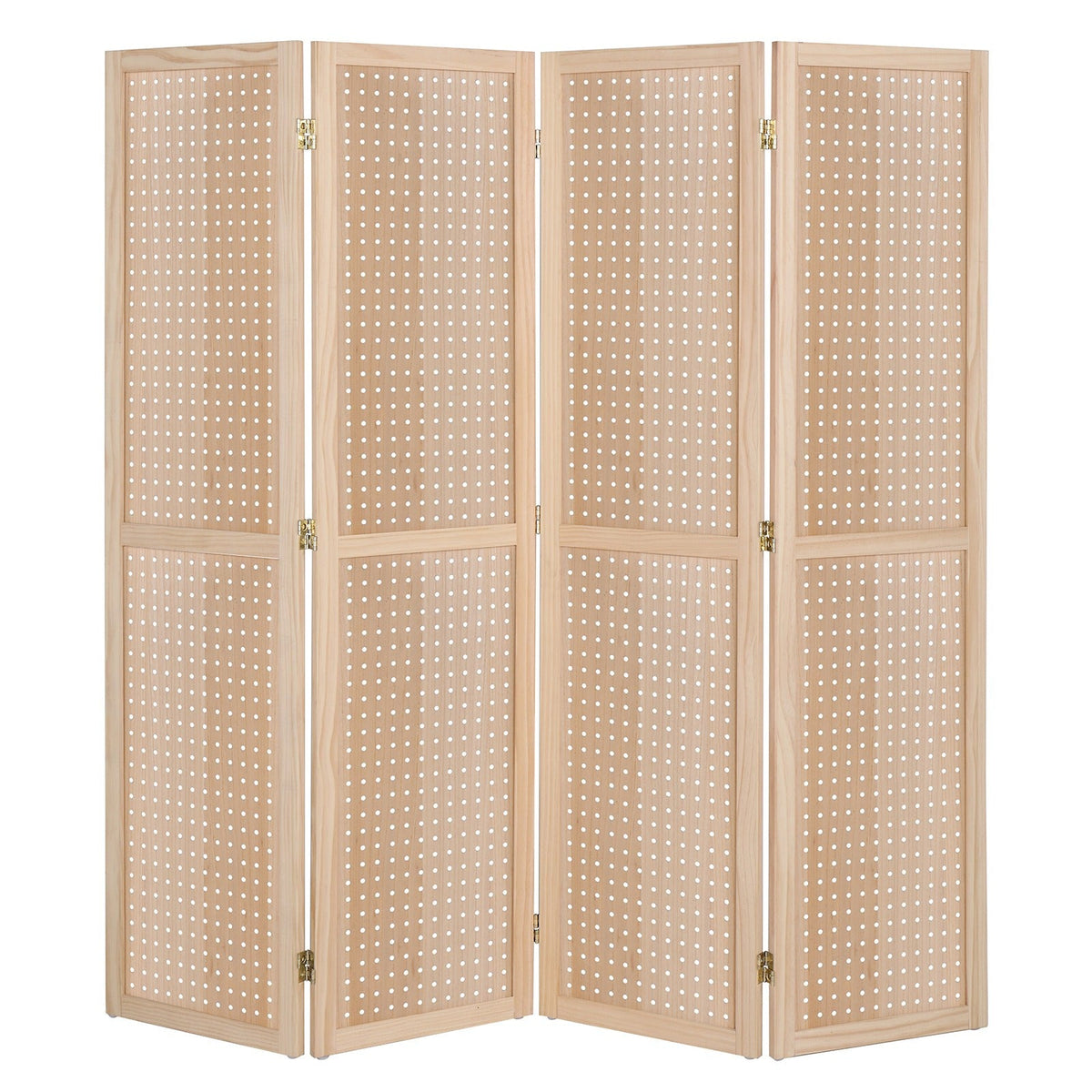 5-Foot Freestanding Room Divider with Added Privacy for Privacy and Space Definition detail image - detail view 11
