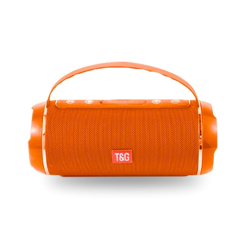 TG116C IPX4 Portable Bluetooth 5.0 Speaker 1200mAh Rechargeable Wireless Speaker USB TF FM Type-C Charging Surround Sound for Outdoor Travel Home Mobile
