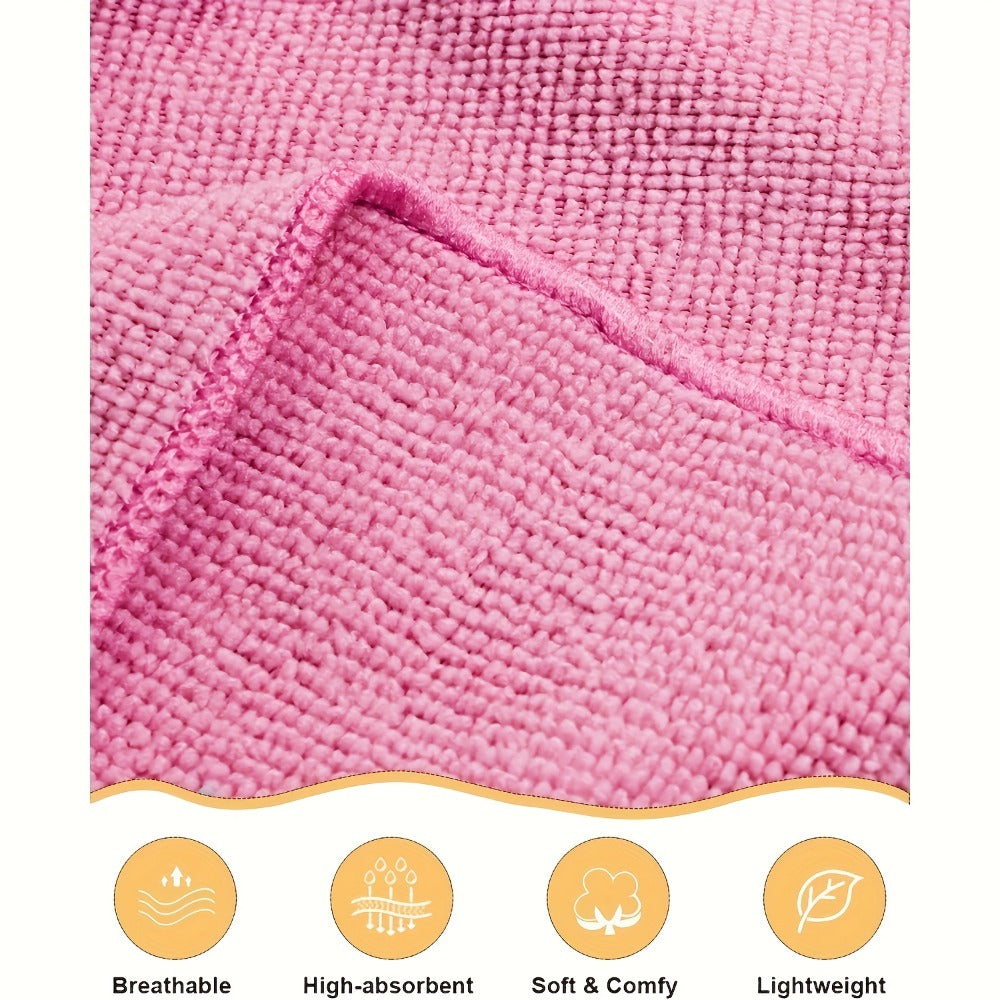 Women's Bath Wrap Towel Robe – Lightweight 250gsm Microfiber Shower Spa Bathrobe with Adjustable Closure One Size Fits Most
