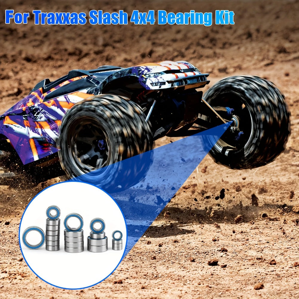 21-Piece RC Ball Bearing Set for Traxxas Slash 4x4 and Stampede 4WD VXL