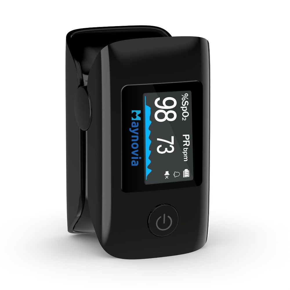 Blood Pressure Monitor Wrist Cuff with Oximeter Fingertip – Digital BP Machine Home Use, 120 Memory, Portable Case & Battery Included, Fully Automatic Hypertension Tracker