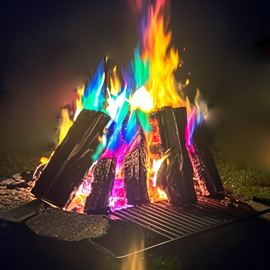 Fire Color Changing Packets for Campfires and Fire Pits, 12 or 24 Packs