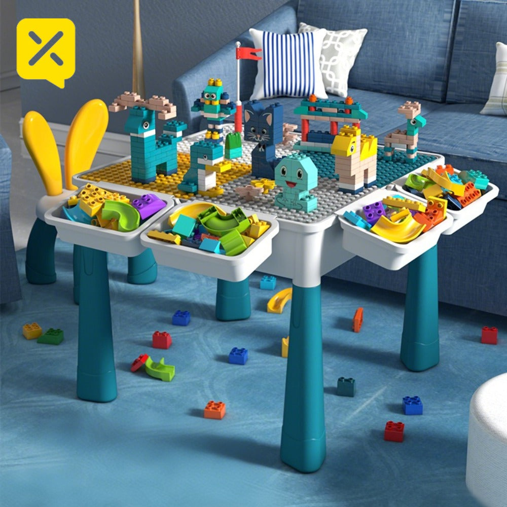 Kids Building Block Activity Table, Include Blocks or New Style 2