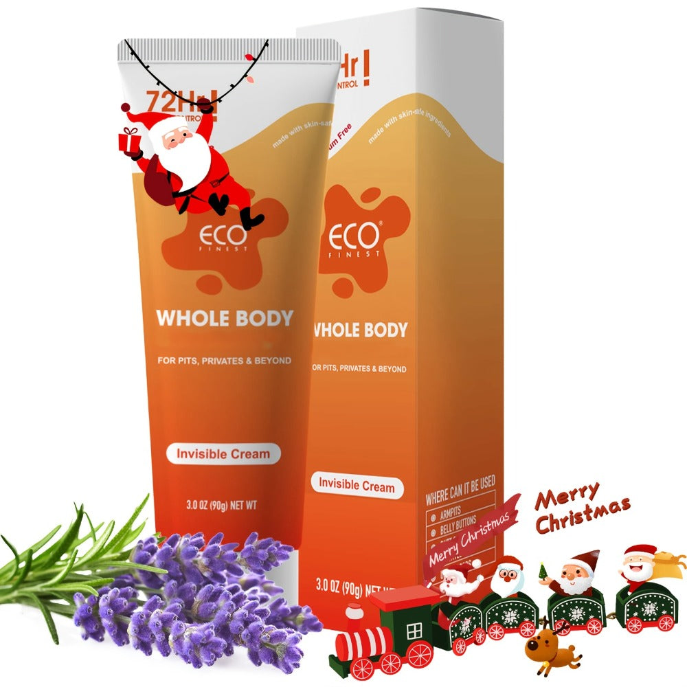 Natural Deodorant Cream 72-Hour Odor Protection – Aluminum-Free Body Deodorant with Lavender & Orange Scent | Long-Lasting Skin-Safe Formula for Women & Men | Sensitive Skin Friendly Cream Tube Deodorant