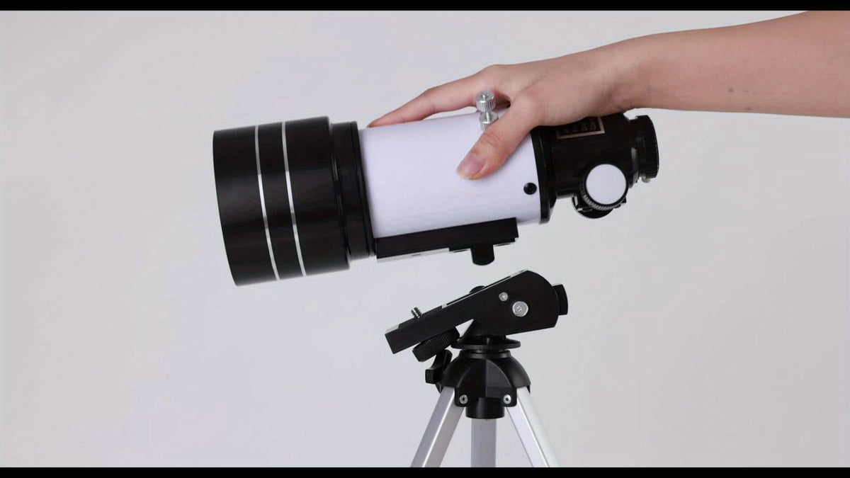 150X Telescope 70mm Aperture for Adults High Power Portable Monocular with Tripod Phone Holder Eyepiece Barlow Lens for Stargazing Nature Viewing Bird Watching Education Gift