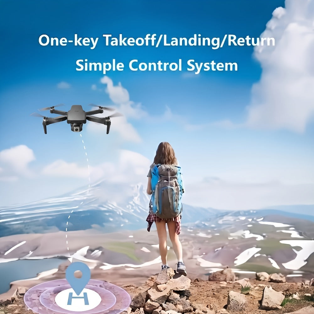 8K Brushless Motor Drone Obstacle Avoidance 2026 Upgraded Foldable Quadcopter 2 Batteries One-Button Return USB Charging Repair Tools | Beginner Adult RC Drone Gift for Kids Boys Girls