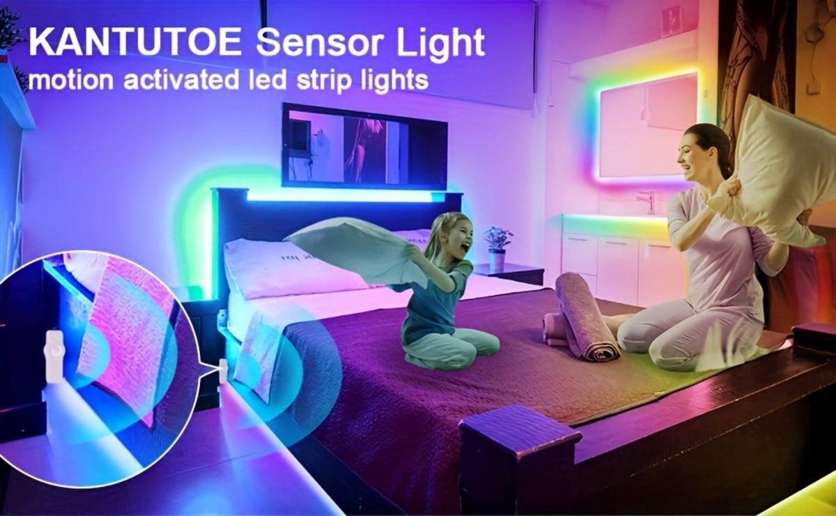 RGB LED Neon Light Strip Waterproof Flexible Rope Light – App & Remote Control Color Changing for Bedroom Gaming Room Party Outdoor Indoor Decor – 5M/10M (196.85"/393.7")