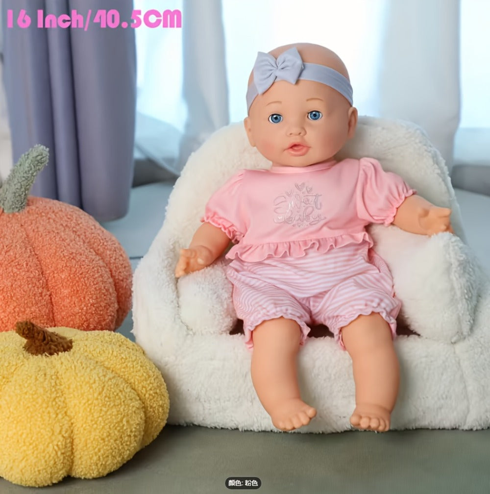12-Inch Pink Reborn Baby Doll with Multiple Style Options