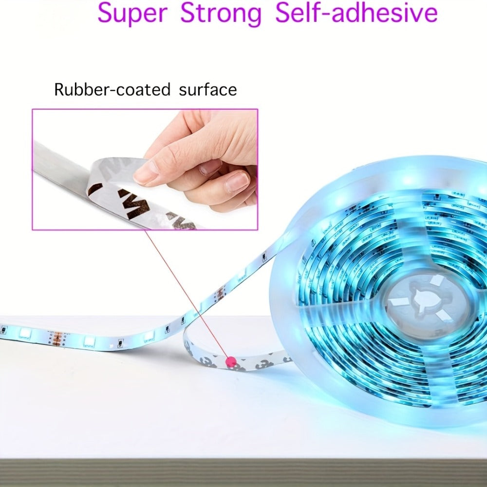 LED Strip Lights 200FT – Smart RGB Color Changing with App & Remote Control Music Sync 16 Million Colors Timer for Room Bedroom Gaming Party Holiday Christmas Decor