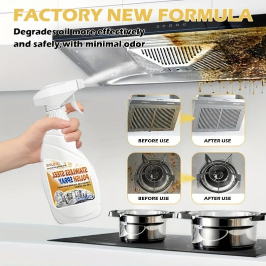 Stainless Steel Cleaner Paste for Pot Bottoms, Grease and Burnt Residue