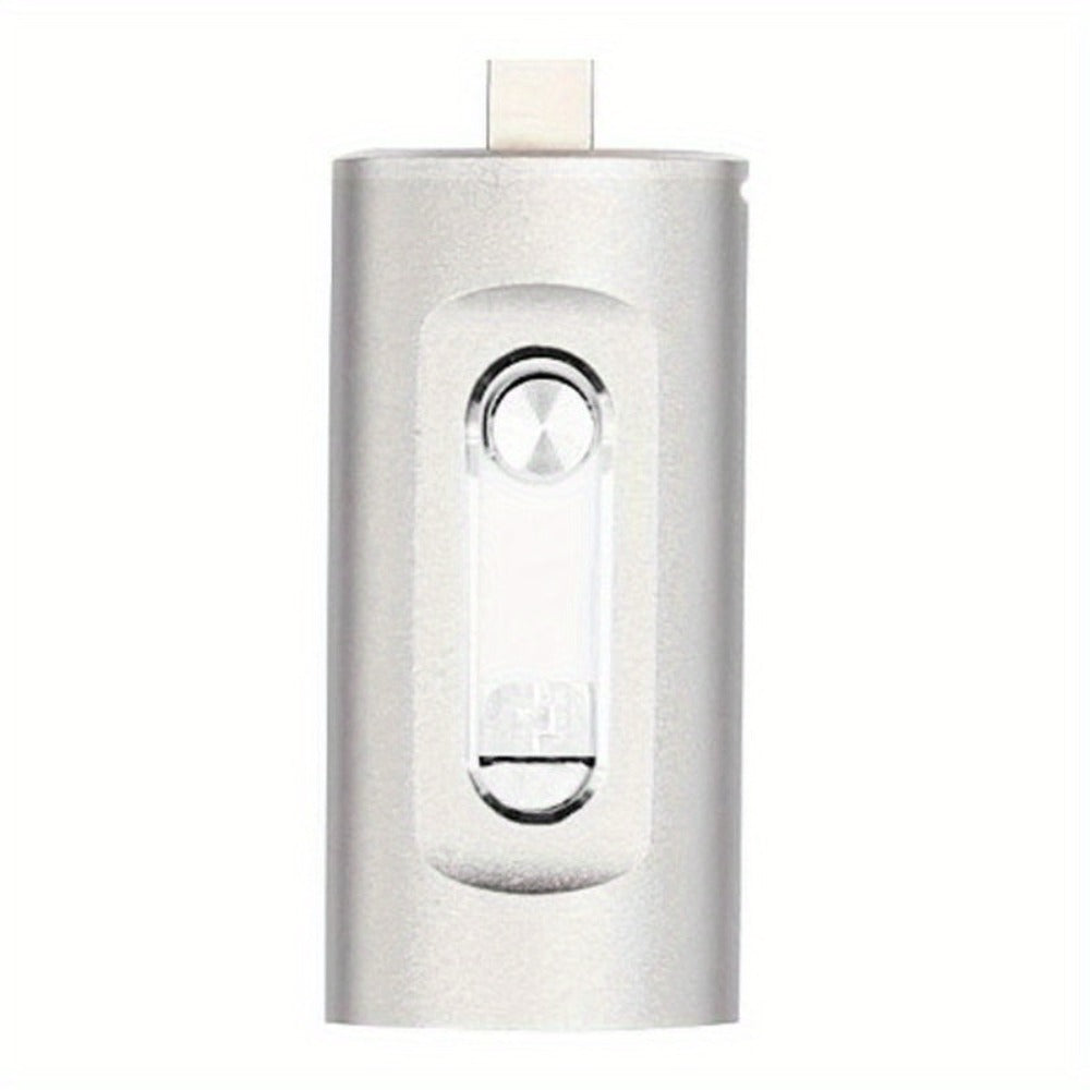 4-in-1 USB 3.0 Flash Drive 128GB 256GB for iPhone, Android, USB-C & PC – Ultra-Fast Data Transfer Thumb Drive Photo Stick Memory Stick with Lightning, Type-C, USB-A & Micro USB Ports