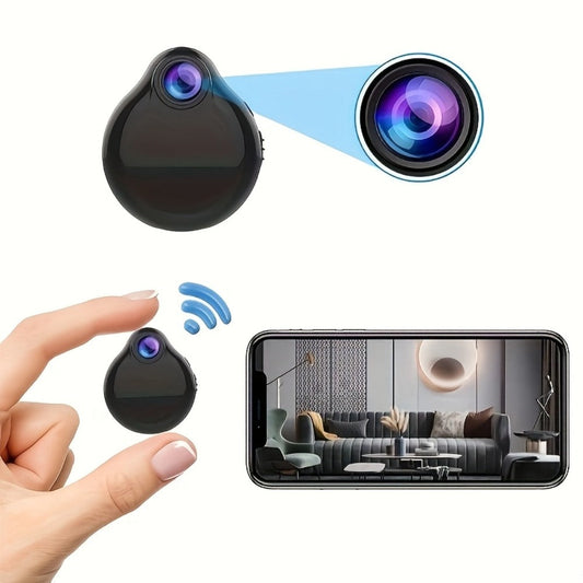 Mini WiFi Body Camera with Motion Detection, Video & Audio Recording