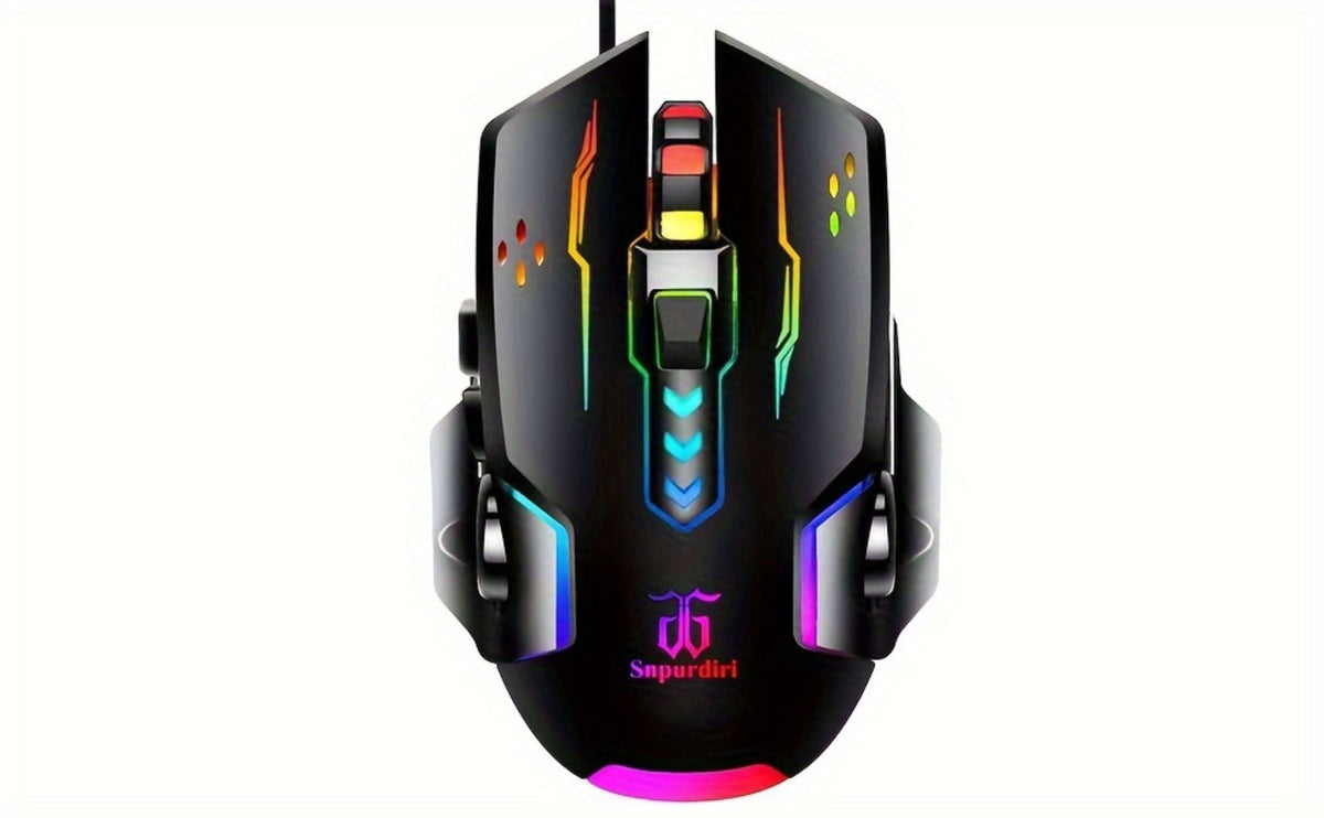 Gaming Keyboard and Mouse Combo 4-in-1 Wired Gaming Set with Headset Mouse Pad for PC Xbox PS4 Desktop Laptop RGB Bundle All-in-One Gaming Peripheral Kit for Beginners Black