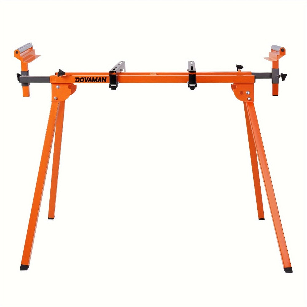 Miter Saw Stand with 78-1/8" Sliding Rail – 3-Step Quick Fold, 22LB Lightweight, 330LB Capacity, Universal Fit for DeWalt Makita Bosch & Most Miter Saw Brands