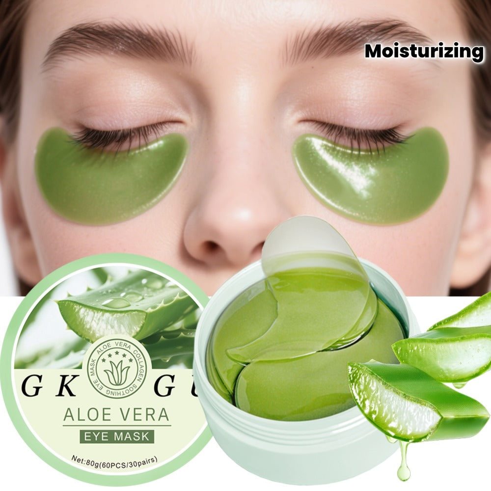 Collagen Under Eye Patches 60pcs — Arovira Hydrating Eye Mask for Dark Circles, Puffiness & Fine Lines, Firming Anti-Aging Eye Treatment, Fragrance-Free, Natural Ingredients, Elegant Gift Packaging