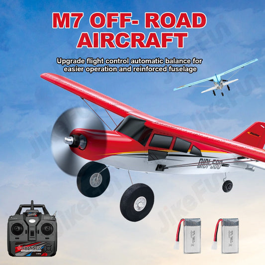 QIDI560 M7 Brushless RC Airplane, 6-Channel Fixed-Wing, 6-Axis Gyro
