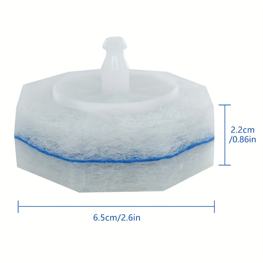 Toilet Brush Refill Heads 18/48/100 Pack Compatible with Clorox ToiletWand - Premium Upgraded Fiber Bristles for Deep Toilet Cleaning, Disposable Replacement Heads for Toilet Wand Scrubber