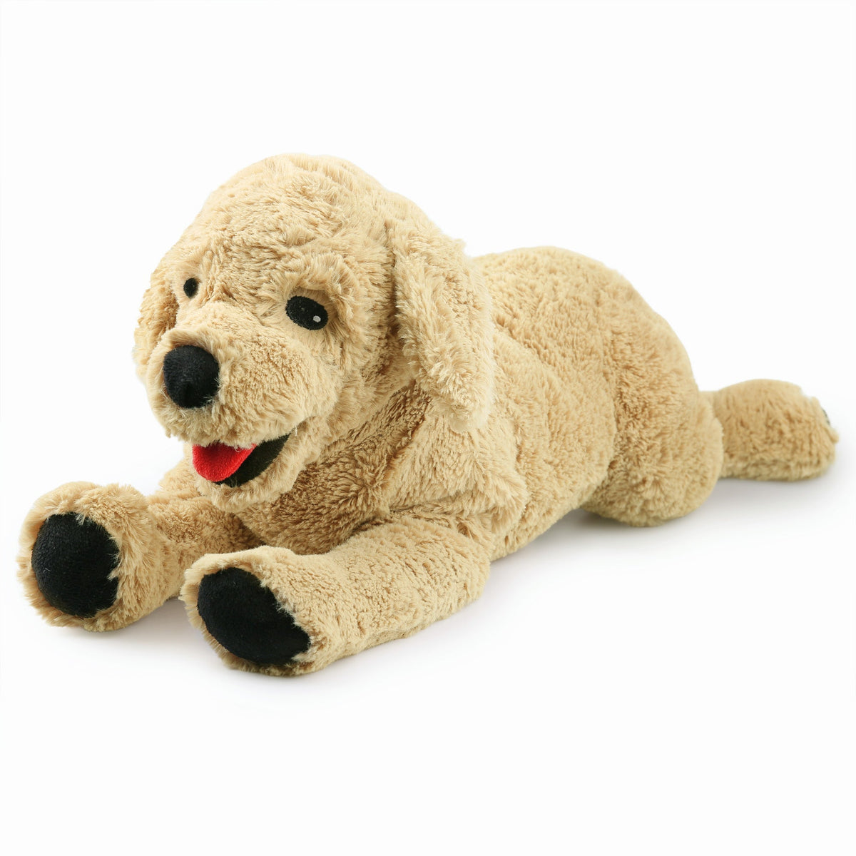 Golden Retriever Stuffed Animal — 21-Inch Lifelike Plush Dog for Cuddling and Display