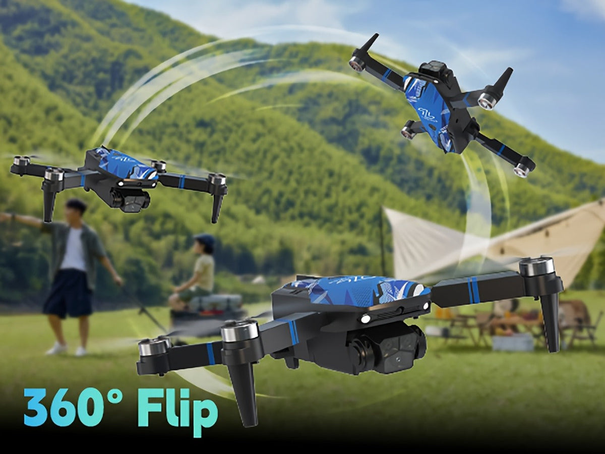 270° Obstacle Avoidance Drone with 2.8" LCD Screen Remote – Dual Cameras Brushless Motor Altitude Hold 3D Flips Headless Mode Foldable RC Quadcopter Beginner Adult Indoor Outdoor Gift for Kids Teens
