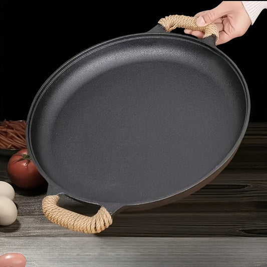 Cast Iron Frying Pan for Everyday Cooking, Single Skillet or 2-Pack Options