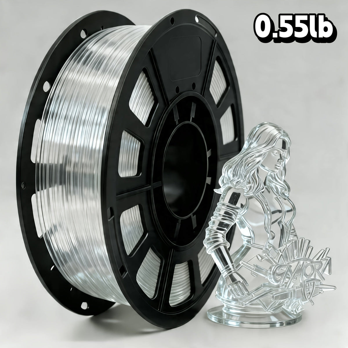 Vacuum Box PLA Filament 1.75mm 250g Various Colors Low Warping High Precision ±0.02mm Moisture Proof Premium Sealed Spool Compatible with Most FDM 3D Printers Special Edition