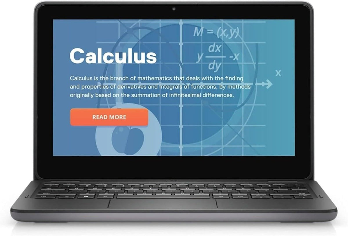 Dell Latitude 3120 2-in-1 Touchscreen Laptop 11.6 Inch | Intel Celeron N6000, 8GB RAM, 256GB SSD, Windows 11 Pro, HD 1366x768 Display, Convertible Laptop Tablet for Business School Work