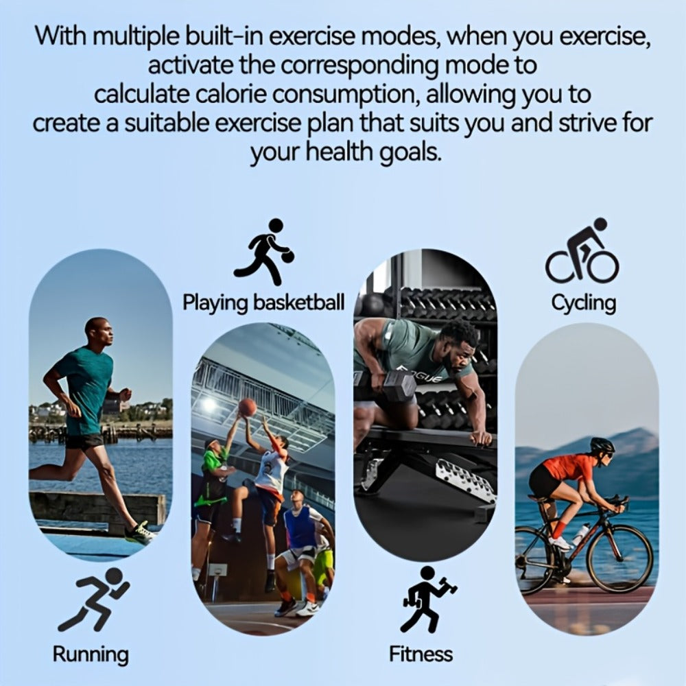 Curved Screen Smartwatch 1.96" HD 360° Panoramic Display, Bluetooth 5.2 Wireless Calling, Heart Rate Sleep Fitness Tracker, Rechargeable Battery, Outdoor Sports Fashion Watch for Men & Women