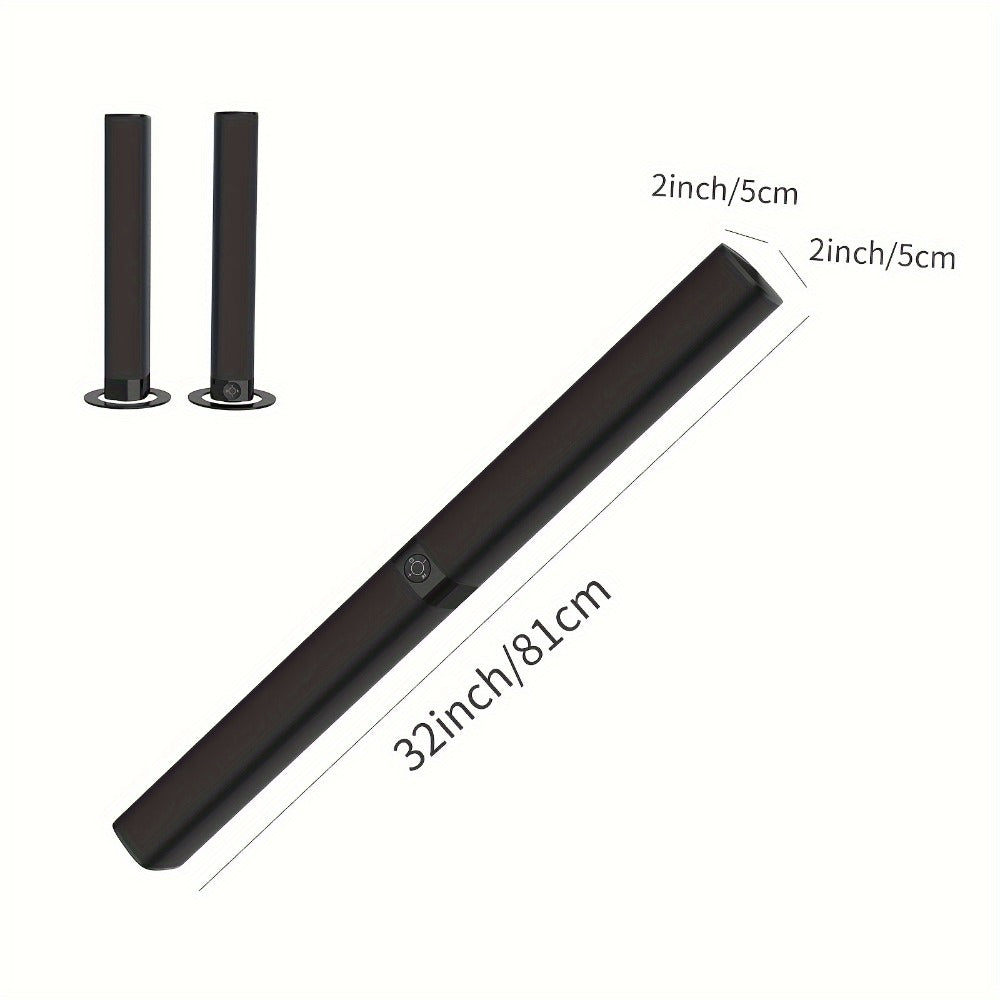 Mighty Rock TV Soundbar 32 Inch Separable Wireless Sound Bar with ARC Optical AUX, 3D Stereo 4-Driver Speaker, 3 Placement Modes, Infrared Remote Control for Smart TV Home Theater