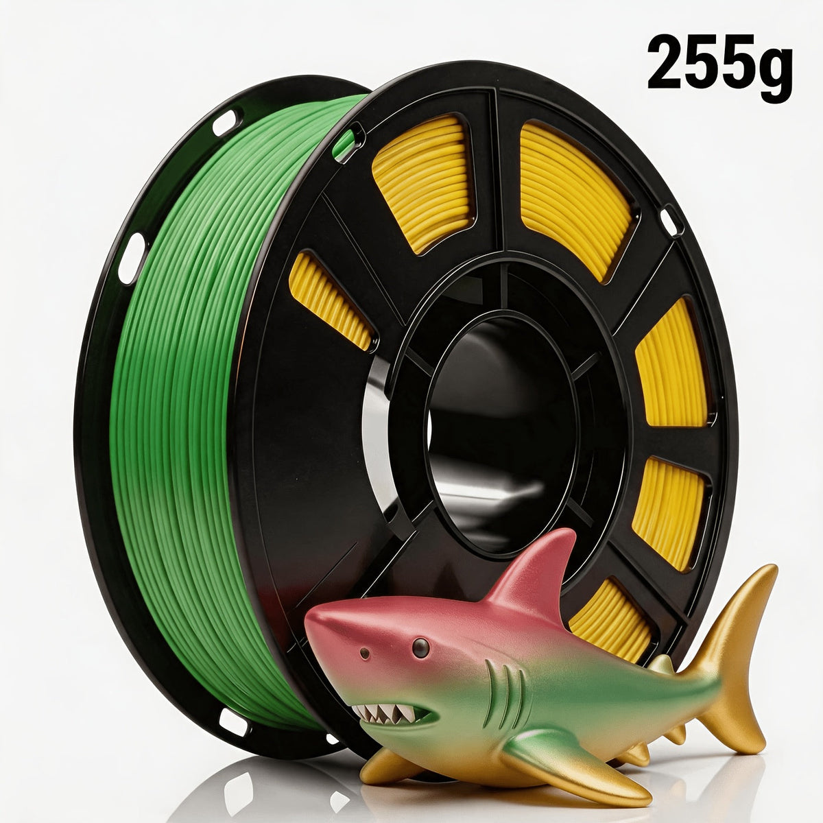 Rainbow PLA Filament 1.75mm Single Dual Triple Color Vacuum Packed – Neatly Wound High Precision ±0.02mm Smooth Printing 0.56lb 0.41lb | Rainbow Gradient PLA Spool for FDM 3D Printers Hobbyists