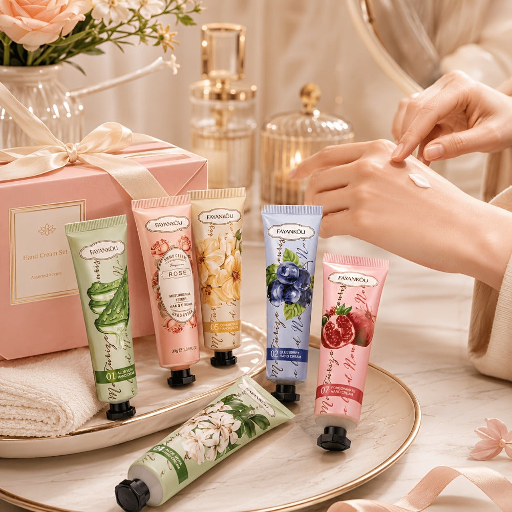 Travel Size Hand Cream Bulk 60 Pack Shea Butter Vitamin C Glycerin Moisturizing Lotion for Dry Cracked Hands – Assorted Styles Skincare Bulk Gift Set for Women Coworkers Teachers Graduation Appreciation