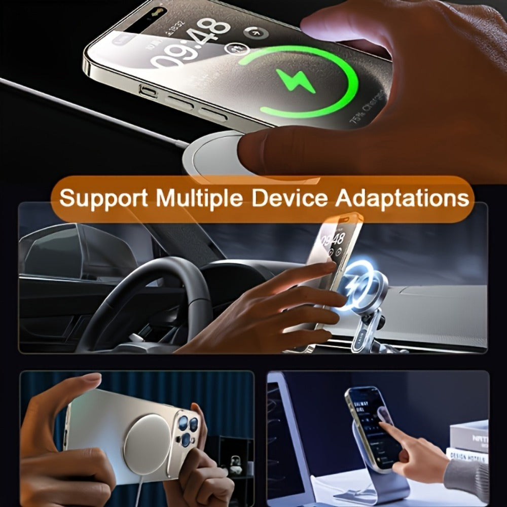 Titanium Matte iPhone Case Magnetic Wireless Charging Shockproof Glass Lens Cover for iPhone 17 Pro Max 17 Pro 17 Air 17 16 Pro Max 16 Pro 16 Plus 16 15 Pro Max 15 Pro 15 Plus 15 14 Pro Max 14 Pro 14 Plus 14