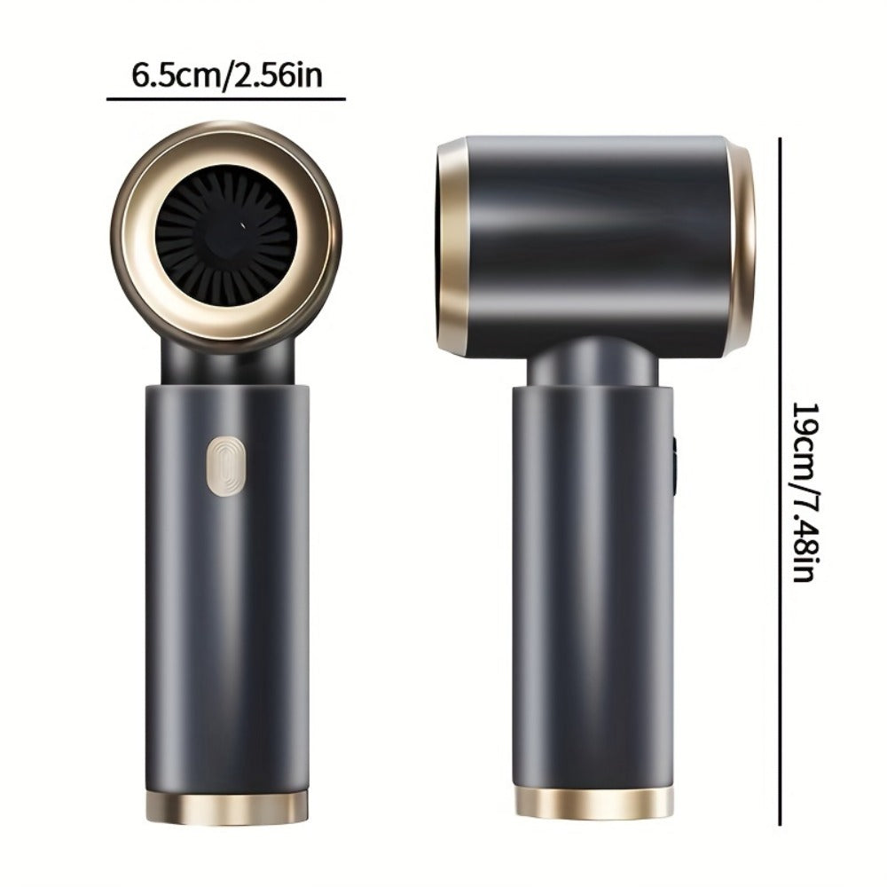 2-in-1 Wireless Handheld Vacuum Cleaner Blow & Suction with Upgraded Aluminum Fan, Multiple Attachments – Cordless Portable Vacuum for Computer, Car, Home, Office & Pet Hair, Ready to Use Out of Box