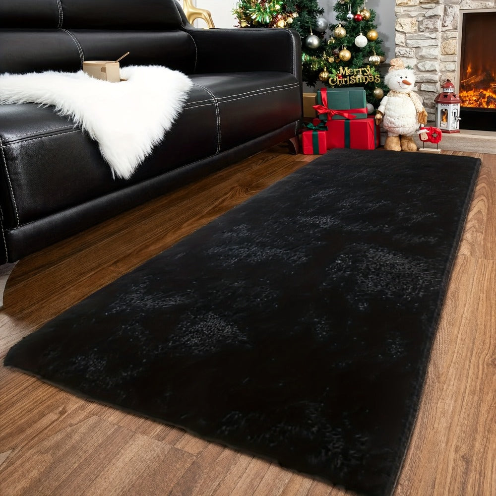 Tie-Dye Shaggy Fluffy Area Rug Non-Slip Machine Washable – Soft Plush Fuzzy Carpet for Bedroom, Living Room, Hallway & Dorm – 6 Colors, 4 Sizes: 2x6, 3x5, 6x9, 8x10 Ft