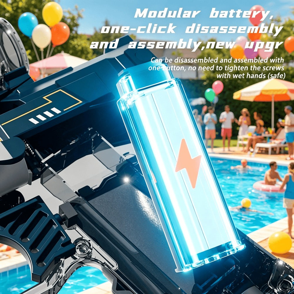 Light Up Water Spray Toy for Kids, 2-Pack with LED Lights & Sound Effects