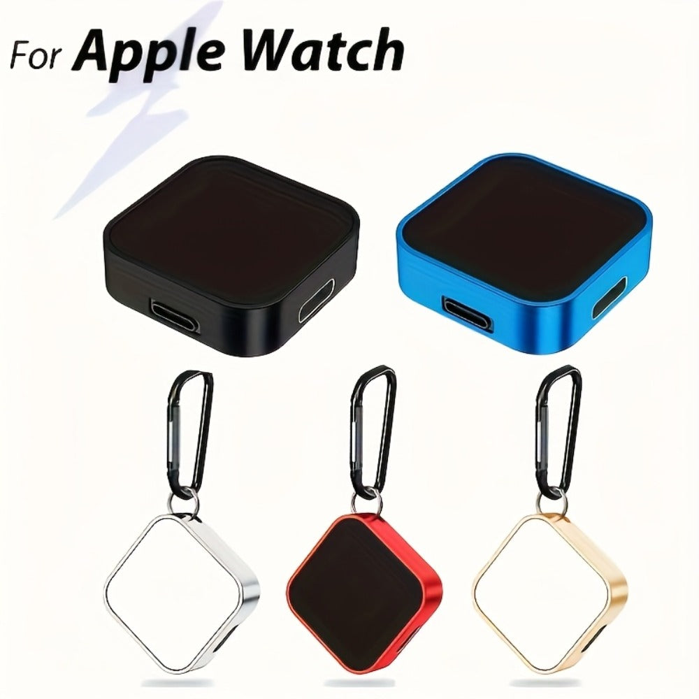Apple Watch Magnetic Charging Cable Portable Charger, Compatible with iWatch Ultra 2 Series 10 9 8 7 6 SE SE2, USB-A Adapter Magnetic Docking, Compact Travel & Bedside Smartwatch Charger – 6 Colors Available