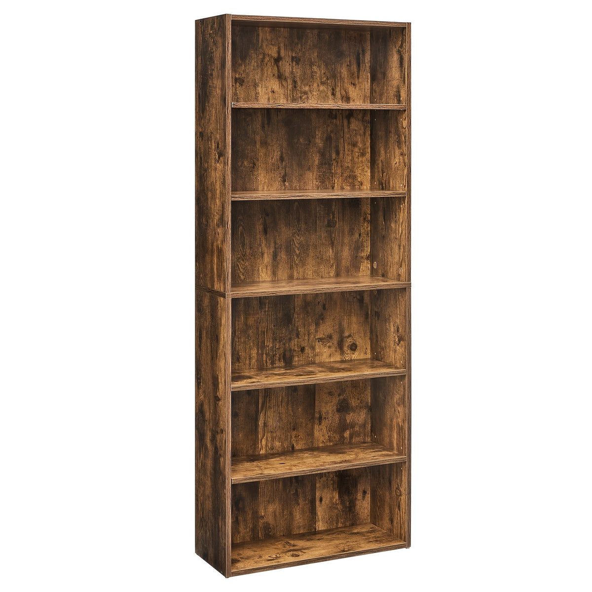 Bookshelf shown in the Brown option