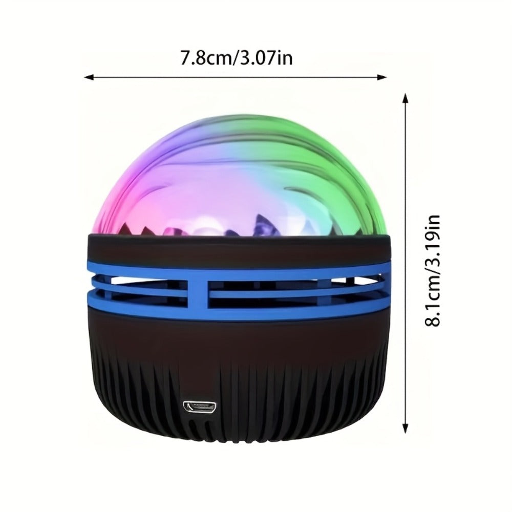 Aurora Borealis Star Projector with Remote – 7 Lighting Effects Galaxy LED Night Light for Bedroom, Camping, Wedding, Party, Halloween & Christmas Decoration