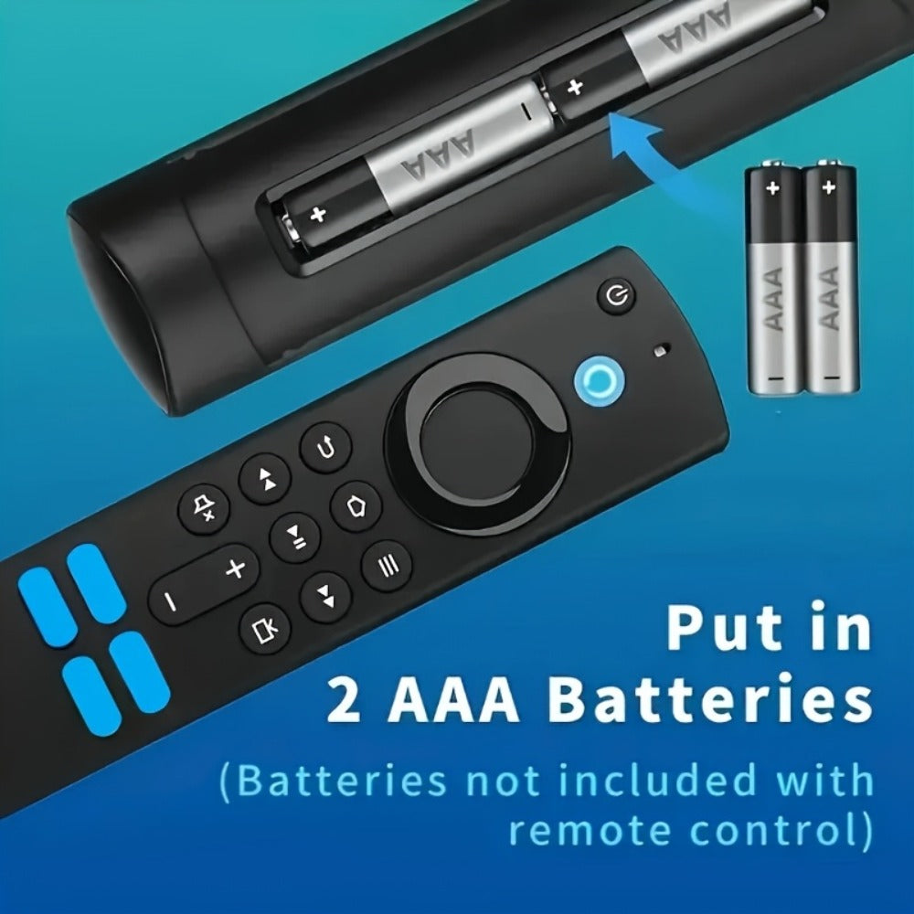 Alexa Voice Remote 6.0 for Fire TV Stick 4K – Backlit Buttons, Ergonomic Compact Design, Universal Smart Home Control, Voice Command, Works with Fire TV Stick, Fire TV Cube & All Fire TV Devices