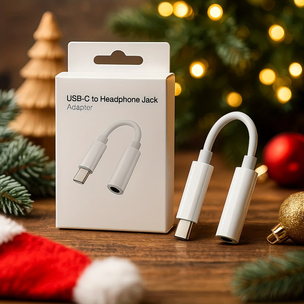 Retro Phone Handset for Smartphone Tablet & Computer – Hands-Free Calling, Volume Control, Clear Sound, 3.5mm & Type-C Compatible, iPhone Android, Multiple Colors, Great Senior Gift