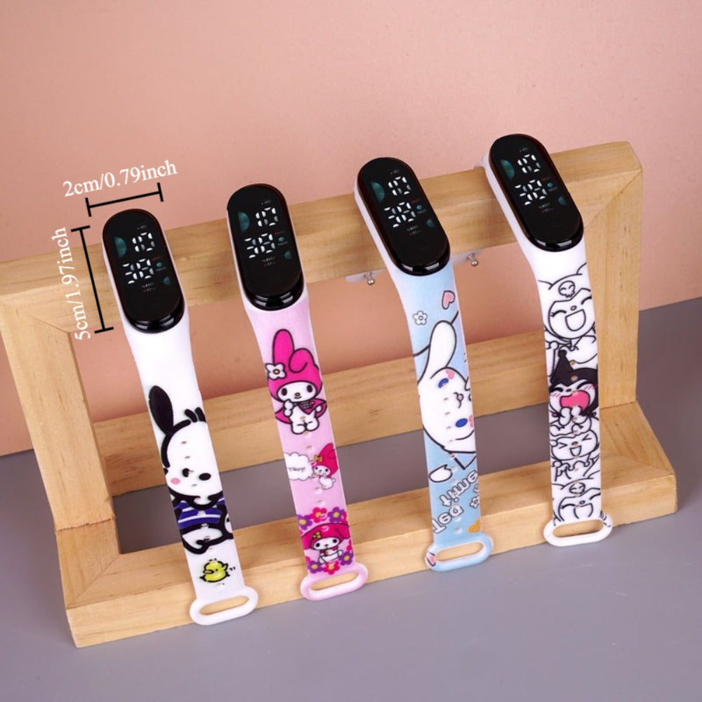 Kids Character Watch Set, 10 Pieces with Four Listed Character Designs